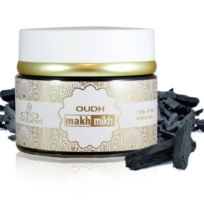 Oudh Makh Mikh Bakhoor Incense 60g by Nabeel